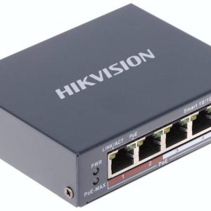 POE SWITCH HIKVISION DS-3E1105P-EIM 4+1 Smart PoE Switch Hub Fast Ethernet IP Camera CCTV