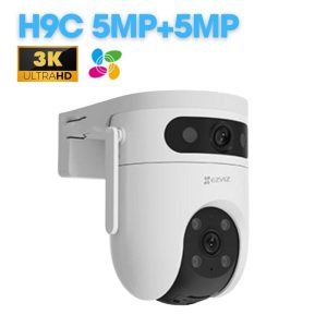 CCTV Ezviz H9c Dual-Lens 3K (5MP + 5MP) Smart Home Wi-Fi Pan Tilt IP Camera
