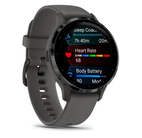 Garmin Venu 3s Slate Pebble Gray Garansi Resmi TAM Garmin Venu 3s Slate Pebble Gray Garansi Resmi TAM