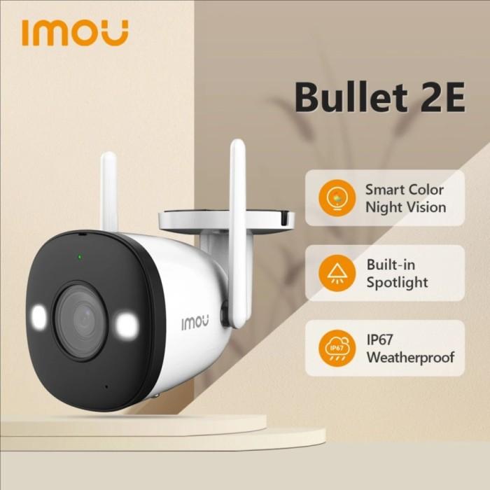 IMOU CCTV Wireless Bullet 2E 3MP Full Color ONVIF