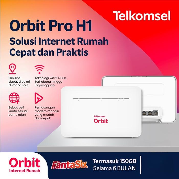 Review Telkomsel Orbit Pro H1 Modem WiFi 4G dengan Jangkauan Luas